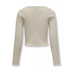 KIDS ONLY Carlotta Bluse - Pumice Stone