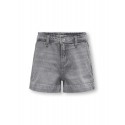 KIDS ONLY Comet Denim Shorts Mat624 - Medium Grey Denim