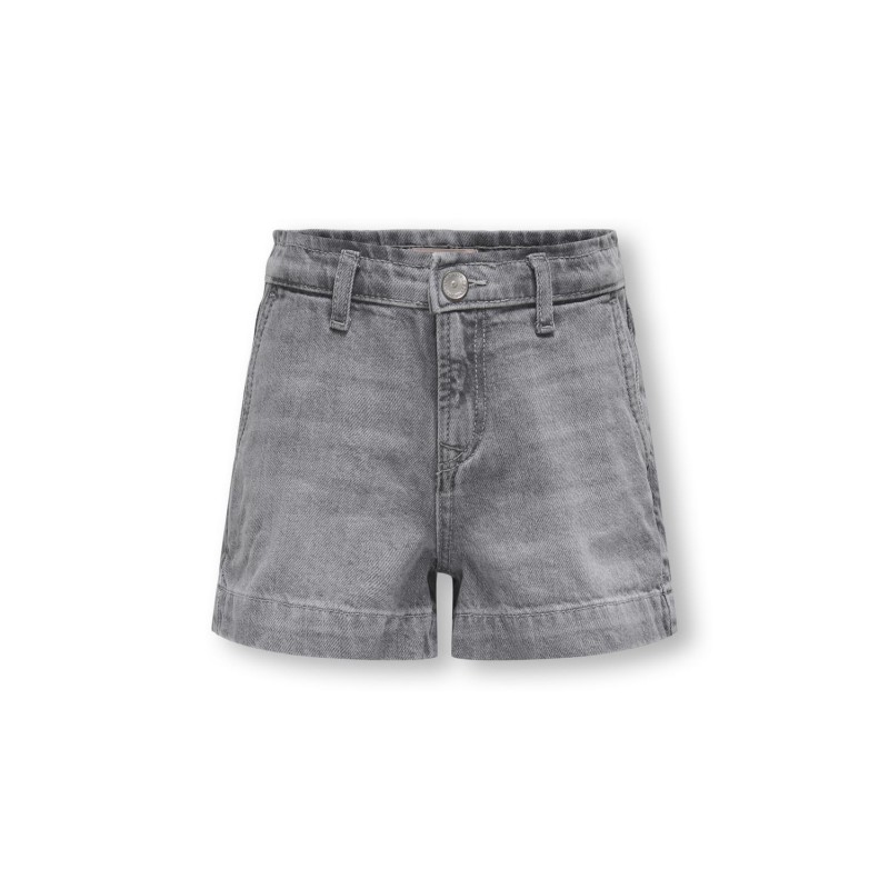 KIDS ONLY Comet Denim Shorts Mat624 - Medium Grey Denim