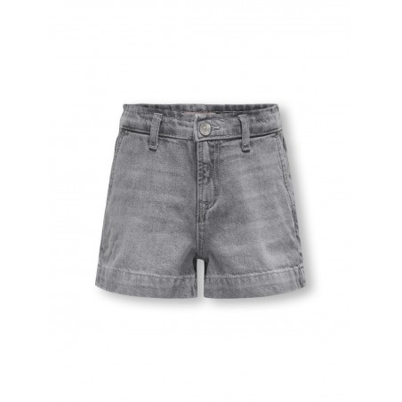 KIDS ONLY Comet Denim Shorts Mat624 - Medium Grey Denim