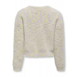 KIDS ONLY Suzy Langærmet Feather Yarn Knt - African Violet