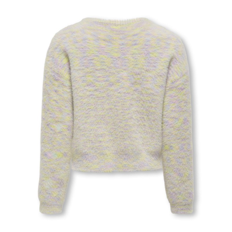 KIDS ONLY Suzy Langærmet Feather Yarn Knt - African Violet