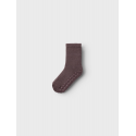 NAME IT Wak Wo/Bl 2P Sock W/Non Skid - Lilac Ash