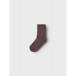 NAME IT Wak Wo/Bl 2P Sock W/Non Skid - Lilac Ash