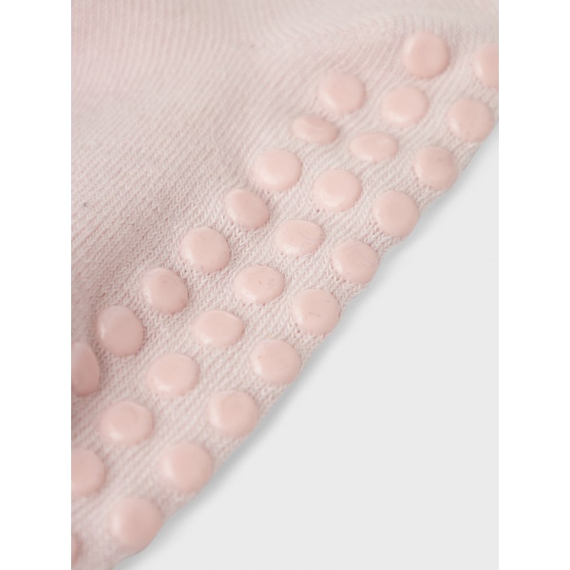 NAME IT Mini Wak 2-pak skridsikre strømper - Lilac Ash