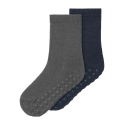 NAME IT Wak Wo/Bl 2P Sock W/Non Skid - Mulled Basil