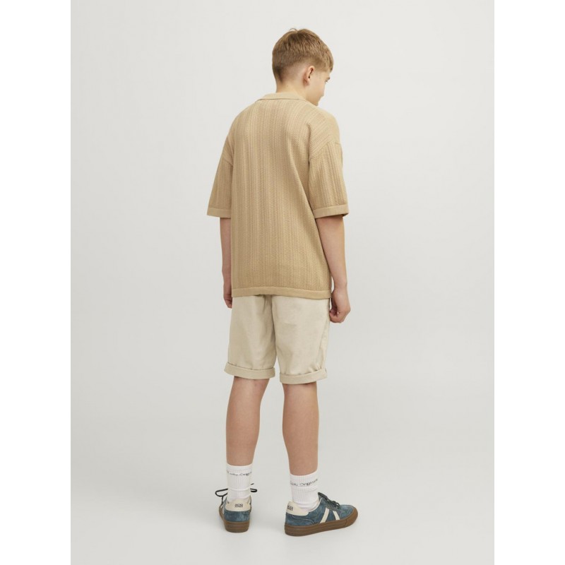 JACK & JONES Junior David Chino Shorts - Crockery