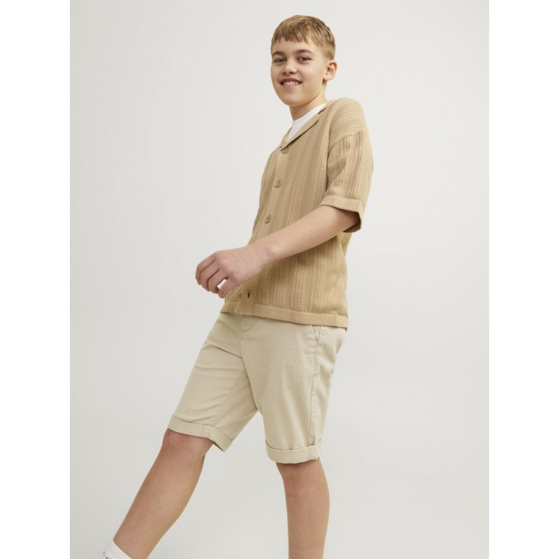 JACK & JONES Junior David Chino Shorts - Crockery