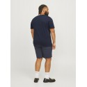 JACK & JONES Ecorp Logo Tee Play Kortærmet O-N  Pls - Navy Blazer