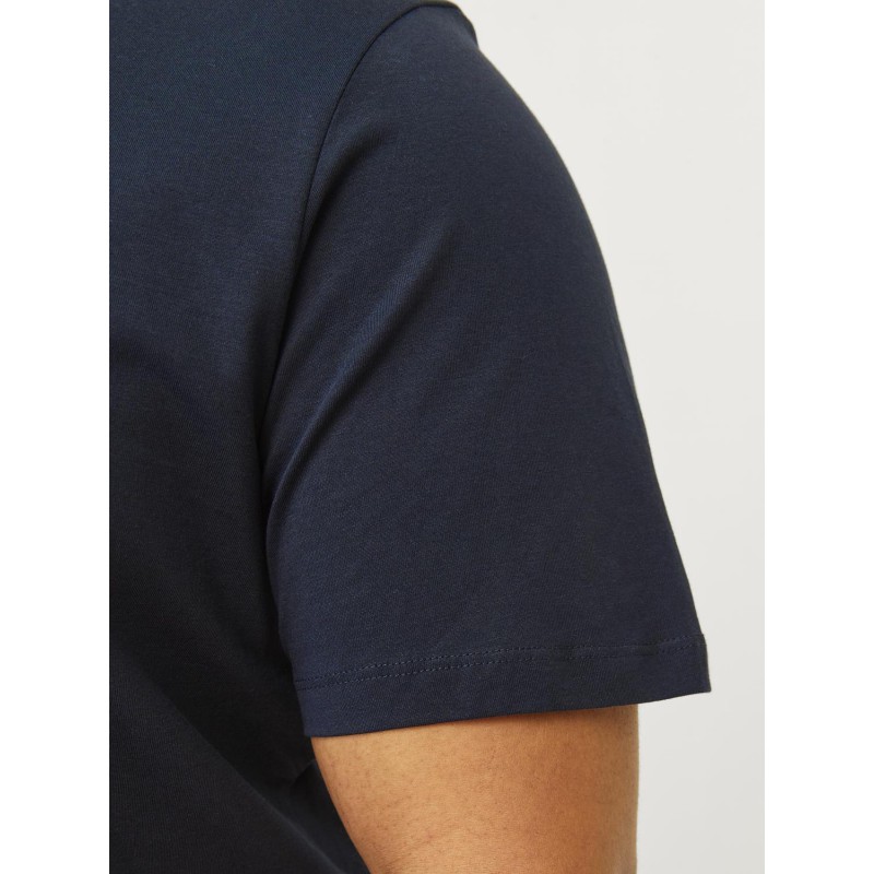 JACK & JONES Ecorp Logo Tee Play Kortærmet O-N  Pls - Navy Blazer