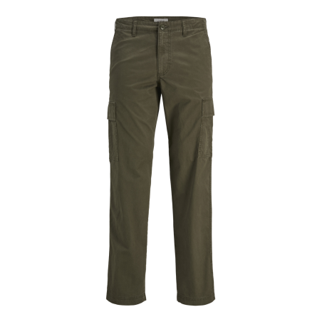 JACK & JONES Jrebcarlos Loose Rebel Cargo - Olive Night