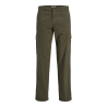 JJ REBEL Carlos Loose Rebel Cargo Bukser - Olive Night