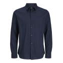 JACK & JONES Jrebmokortærmet Sunny Shirt Langærmet - Navy Blazer