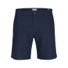 JJ REBEL Sunny Hør Chino Shorts - Navy Blazer