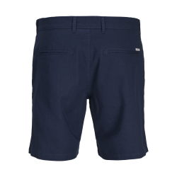 JJ REBEL Sunny Hør Chino Shorts - Navy Blazer