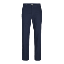 JJ REBEL Boliver Sunny Chino Hør Bukser - Navy Blazer