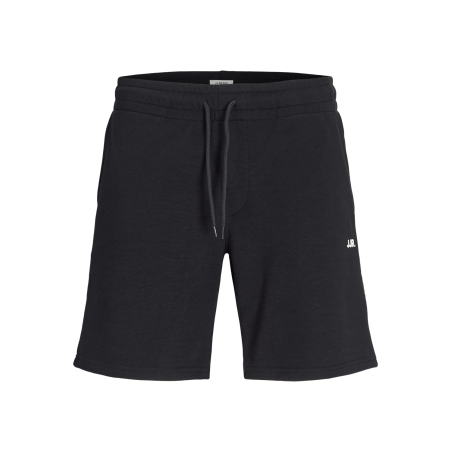 JJ REBEL Gorm Rebel Logo Sweat Shorts - Sort
