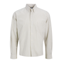 JACK & JONES JUNIOR Theo Boxy Oxford Skjorte - Bright White