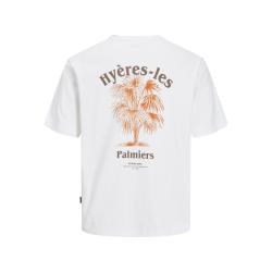 JACK & JONES JUNIOR Paros Easter Sketch T-Shirt - Bright White