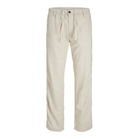 JACK & JONES Kane Hybrid Bondi Hør Joggingbukser - Moonbeam