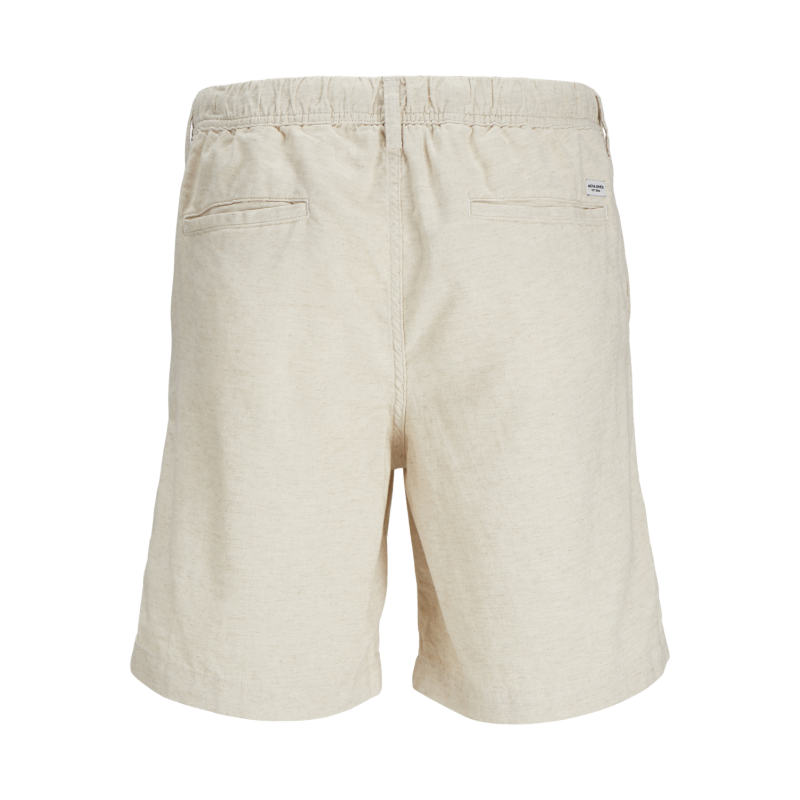 JACK & JONES PLUS Jaiden Jjcampaign Hybrid Hør Shorts - Moonbeam