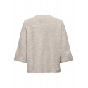 ONLY Simoni 3/4 Pullover Knt - Pumice Stone