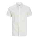 JACK & JONES JUNIOR Breeze Hør Skjorte - Hvid