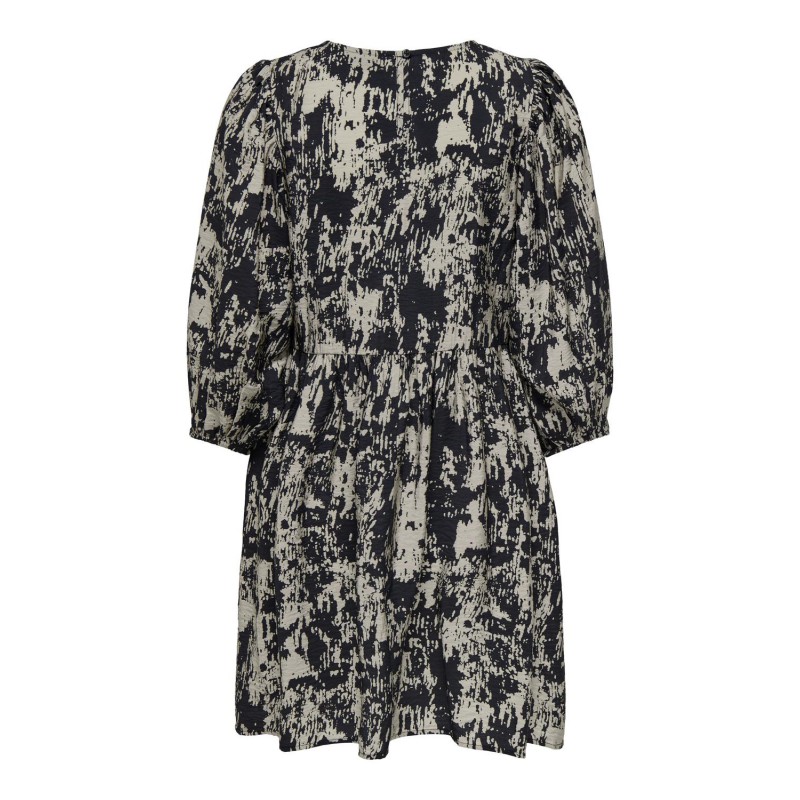 JDY Barbara 3/4 Kort Kjole Vævet Exp - Sort