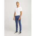 JJ Rebel Bluke Craft Slim Fit Jeans - Blue Denim