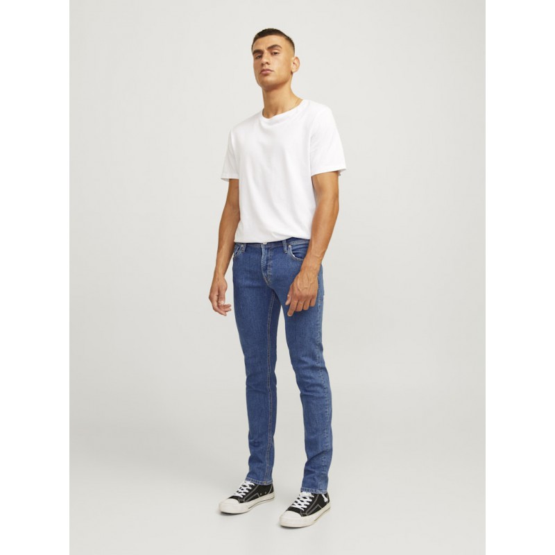 JJ Rebel Bluke Craft Slim Fit Jeans - Blue Denim