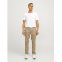 JJ Rebel Micheal Slim Sharp Chino Bukser - Crockery