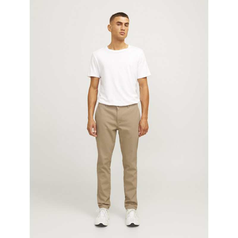 JJ Rebel Micheal Slim Sharp Chino Bukser - Crockery
