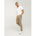 JJ Rebel Micheal Slim Sharp Chino Bukser - Crockery