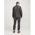 Jack & Jones Raymond L/S Overshirt - Slate Black
