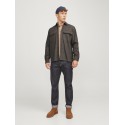Jack & Jones Raymond L/S Overshirt - Slate Black
