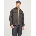 Jack & Jones Raymond L/S Overshirt - Slate Black