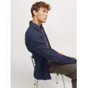 Jack & Jones Raymond L/S Overshirt - Sargasso Sea