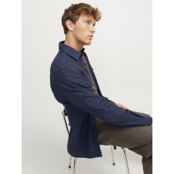Jack & Jones Raymond L/S Overshirt - Sargasso Sea