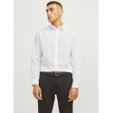 JJ Rebel Gavin Solid L/S Skjorte - Hvid