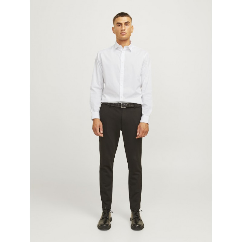 JJ Rebel Gavin Solid L/S Skjorte - Hvid