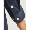 JJ Rebel Gavin Solid L/S Skjorte - Sky Captain