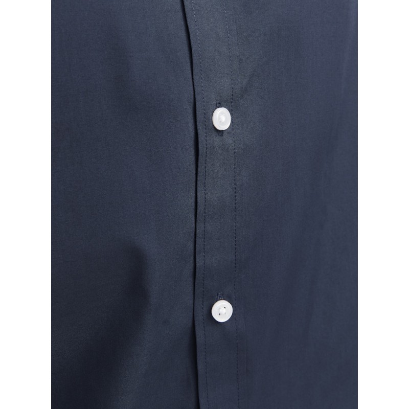 JJ Rebel Gavin Solid L/S Skjorte - Sky Captain