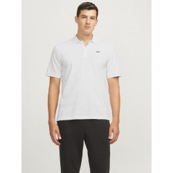JJ Rebel Logo S/S Polo - Hvid