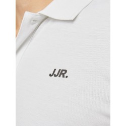 JJ Rebel Logo S/S Polo - Hvid