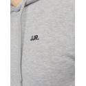 JJ Rebel Logo Hoodie - Light Grey Melange