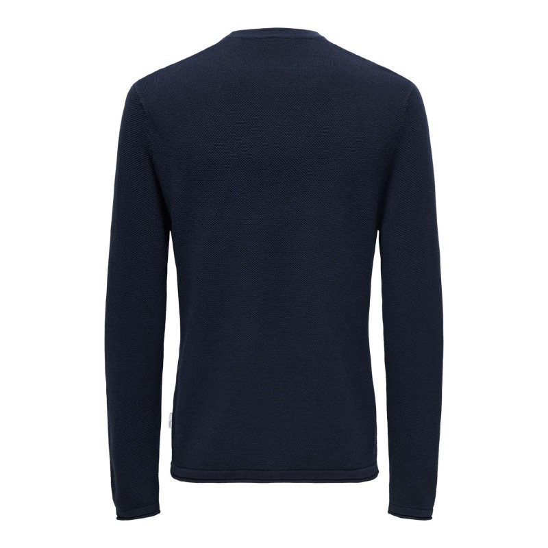 ONLY & SONS Onsfelix Reg 12 Crew Knit - Dress Blues