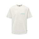 ONLY & SONS Onsbowen Rlx Kortærmet Tee - Cloud Dancer