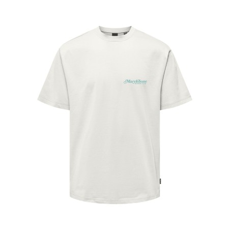 ONLY & SONS Onsbowen Rlx Kortærmet Tee - Cloud Dancer