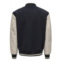 ONLY & SONS Davy Varsity Jakke - Dark Navy