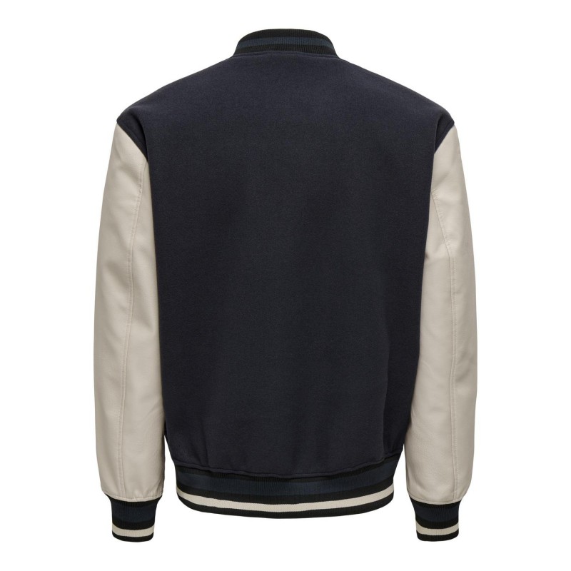 ONLY & SONS Davy Varsity Jakke - Dark Navy